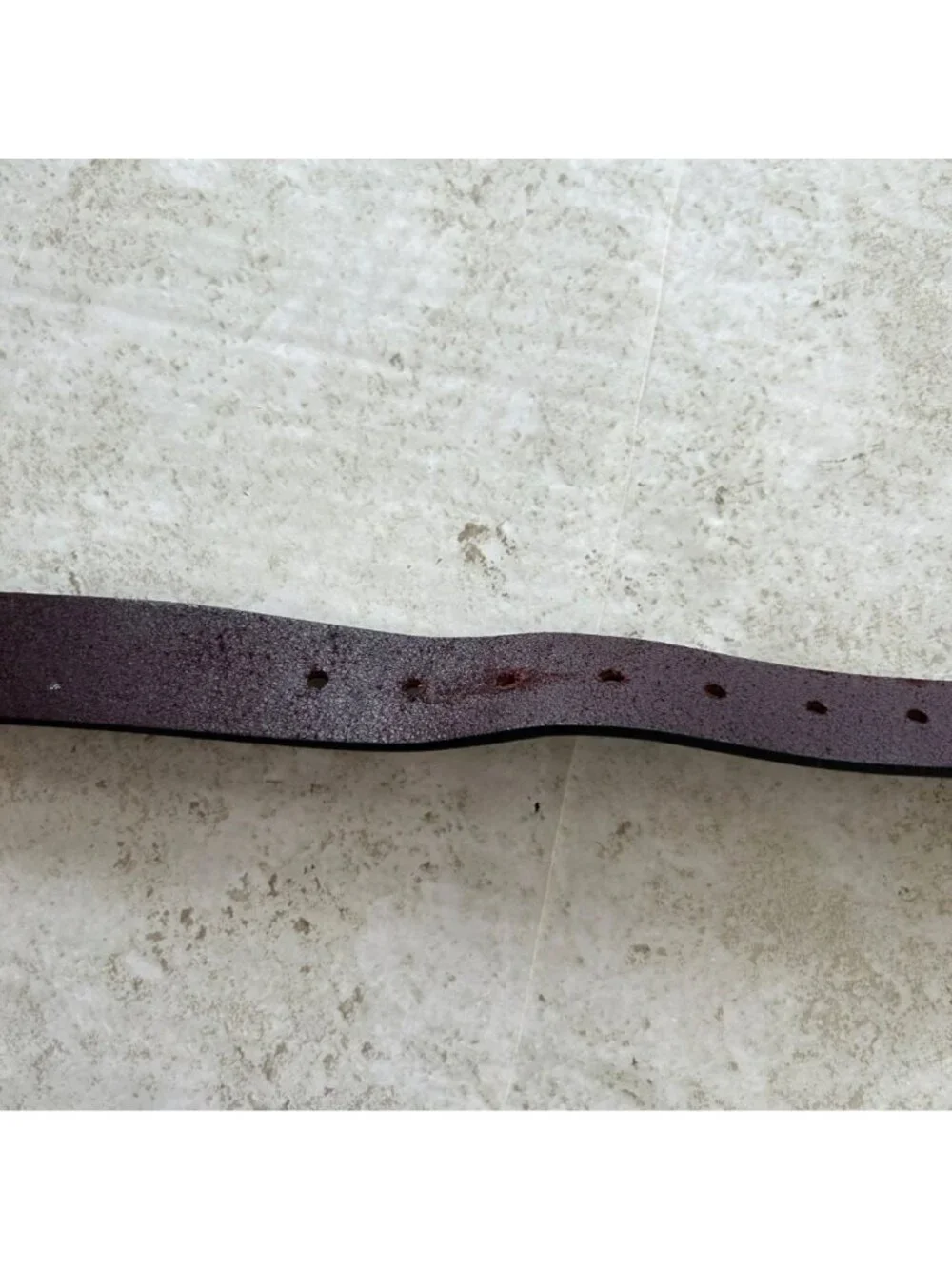 Filson Men's Sz 36 Brown Leather Belt With Brass Buckle Genuine Bridle Leather